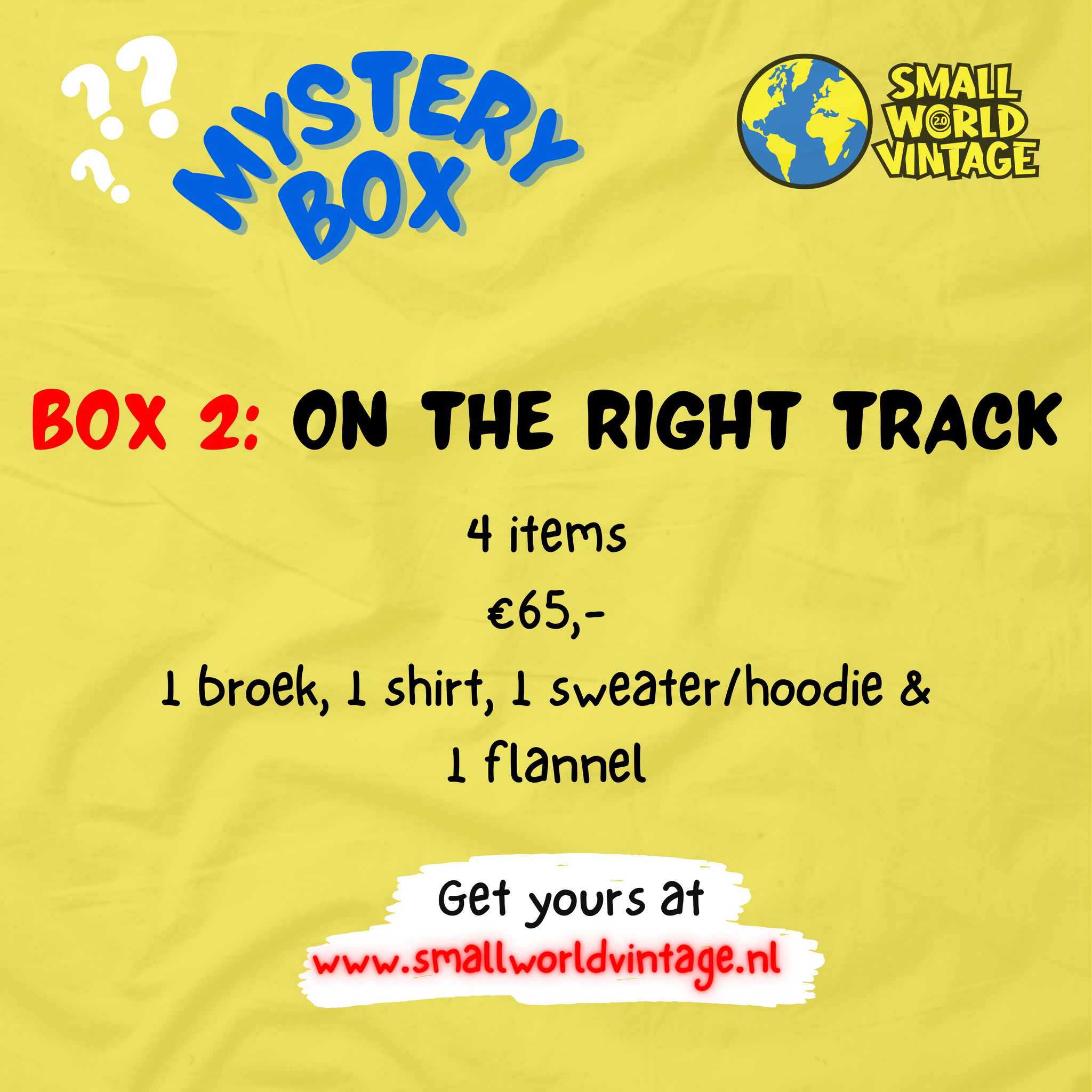 Mystery box 2: On the right track